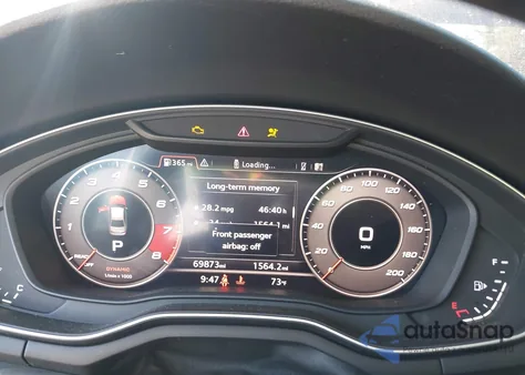 2018 Audi A4 2.0T Premium/2.0T Tech Premium from USA, damaged, VIN WAUENAF40JA083798